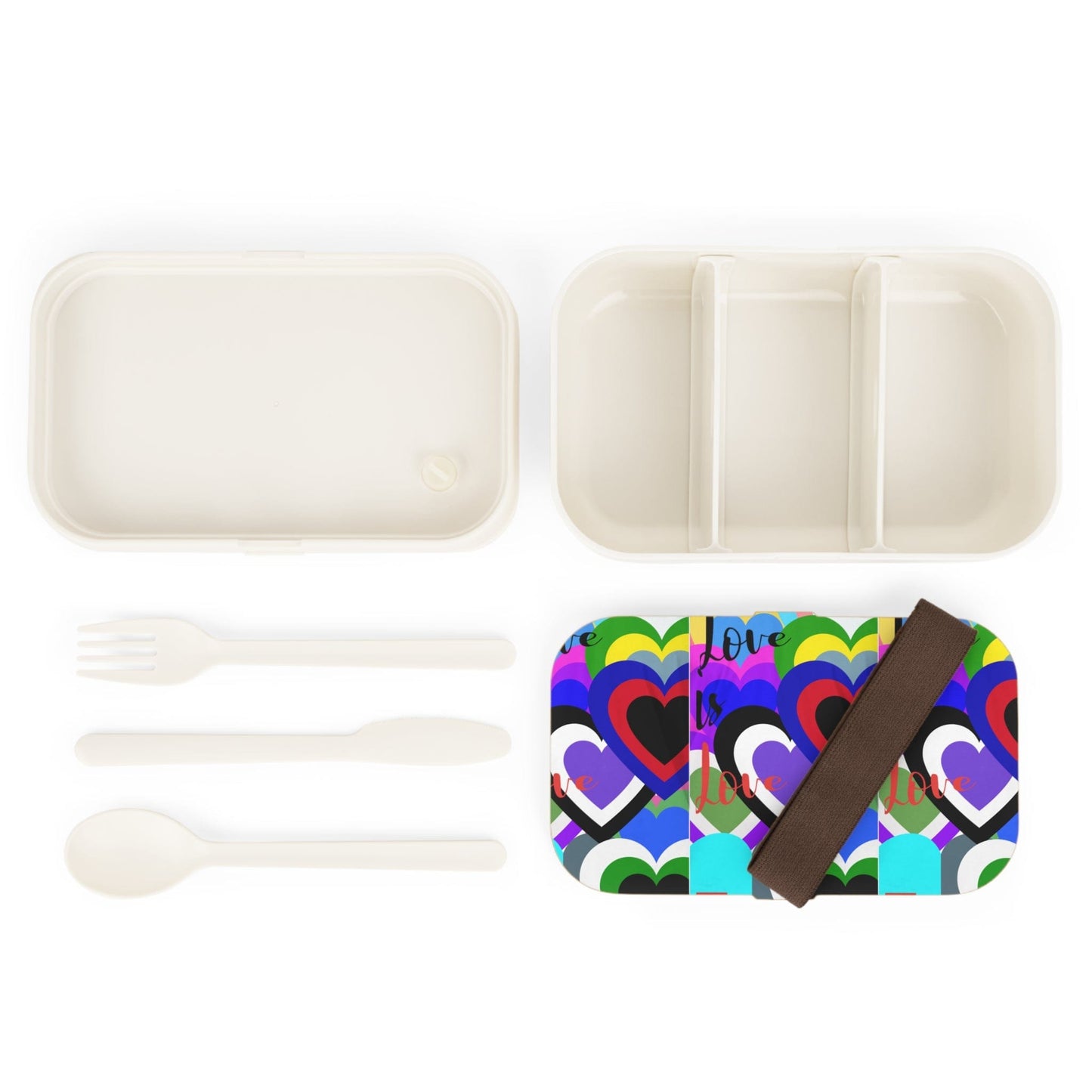 Bento Lunch Box - Hat and Skull Art