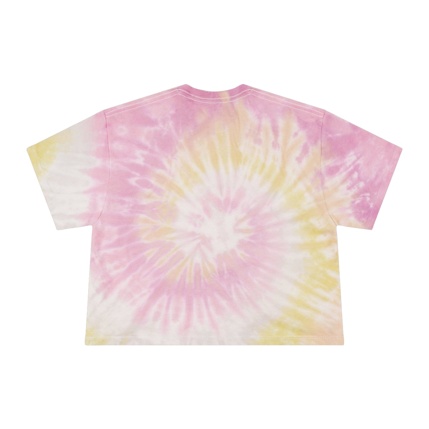 Chill Vibes Women's Tie-Dye Crop Tee, Stylish Summer Top, Casual Outfit, Gifts for Her, Festival Wear, Beach Apparel - Hat and Skull Art