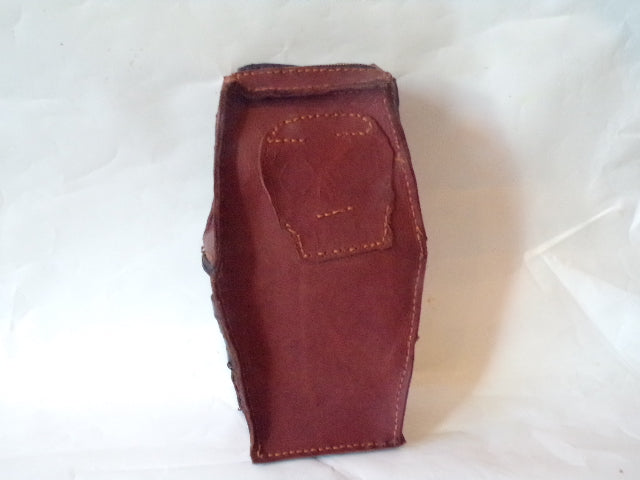 Coffin bag - Hat and  Skull Art 