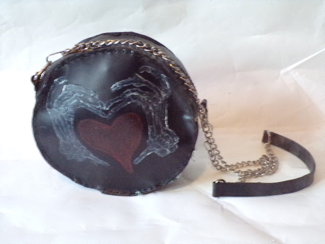 Deadly Love bag - Hat and  Skull Art 