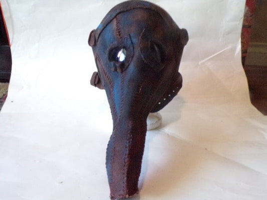 Plague Doctor Mask – Handcrafted Leather Gothic Horror Mask by Hat & Skull Art - Hat and  Skull Art 