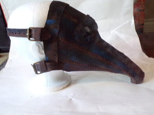 Plague Doctor Mask – Handcrafted Leather Gothic Horror Mask by Hat & Skull Art - Hat and  Skull Art 
