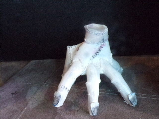 Thing’s Hand – Handcrafted Horror Prop from the Addams-Inspired Collection by Hat & Skull - Hat and  Skull Art 