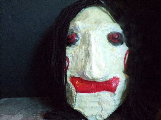 Billy the Puppet Horror Mask – Handcrafted Collectible from Hat & Skull - Hat and  Skull Art 
