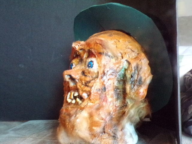 Leprechaun Head Bust – Handcrafted Horror Sculpture from Hat & Skull Art - Hat and  Skull Art 