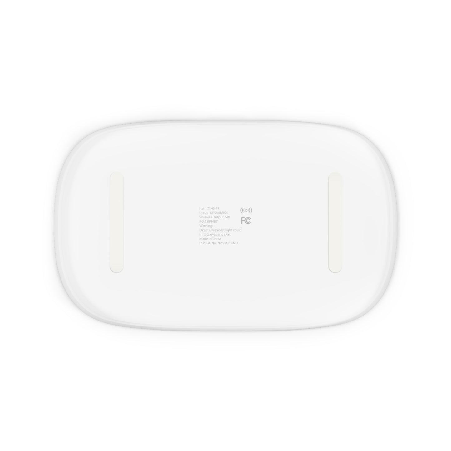 Growth n Decay Design UV Phone Sanitizer & Wireless Charging Pad