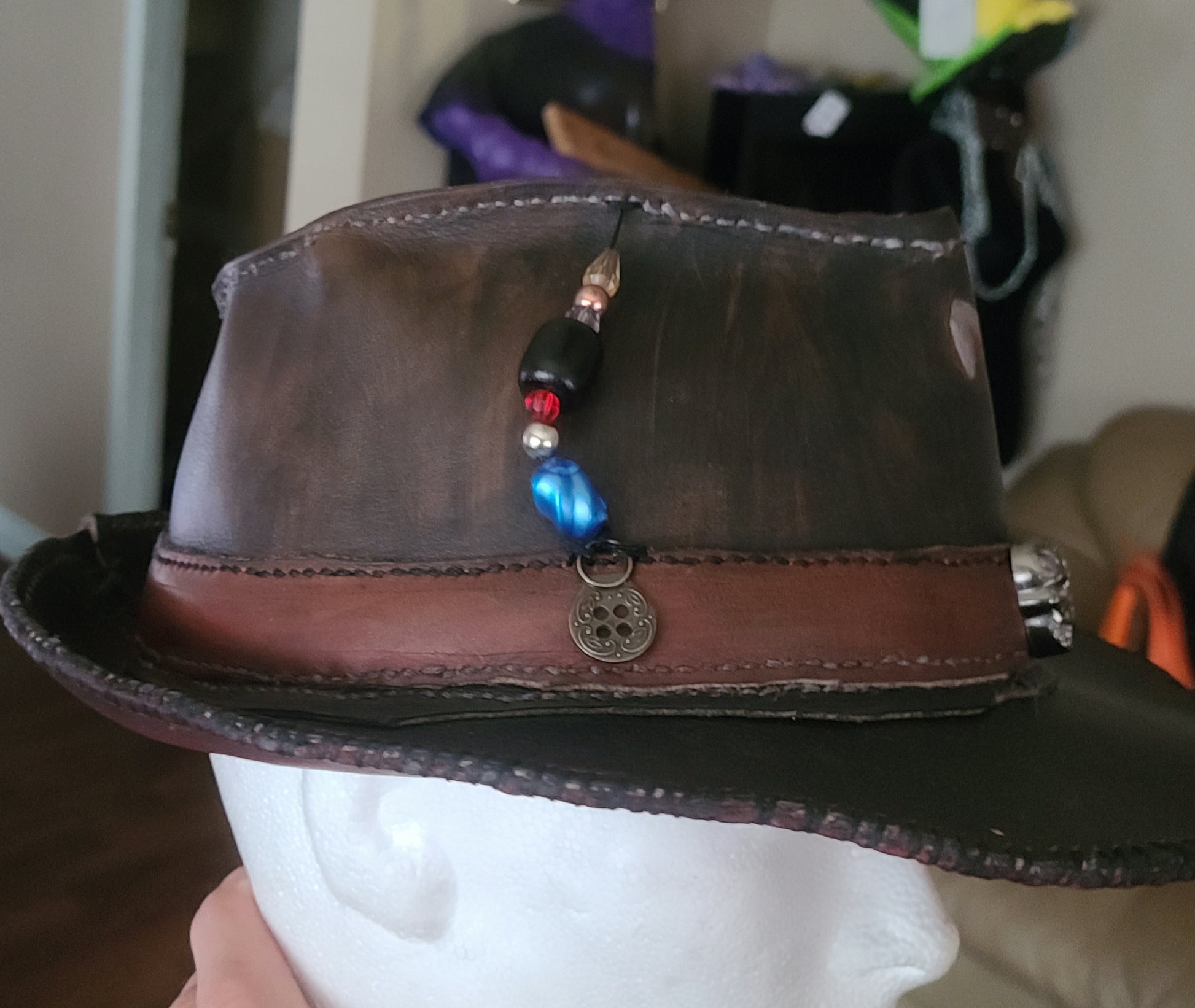 Signature Hat Fedora - Hat and  Skull Art 