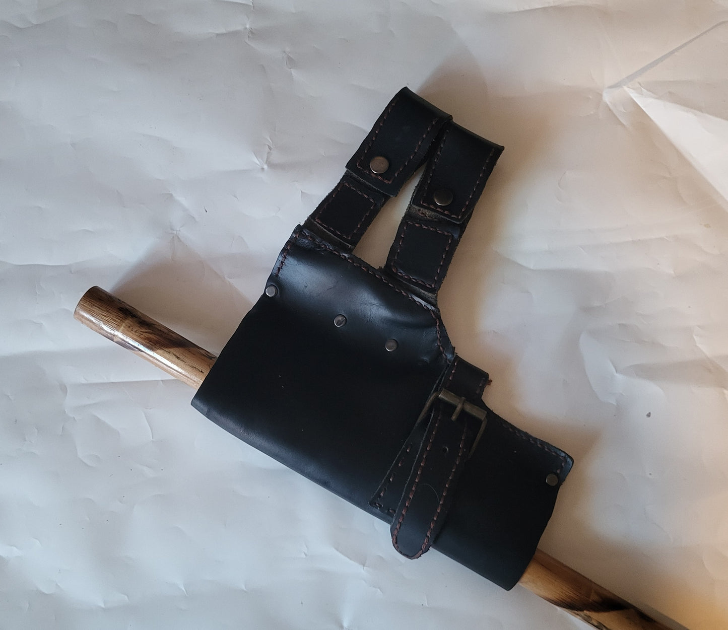 Umbrella Sheath/ Scabbard - Hat and  Skull Art 