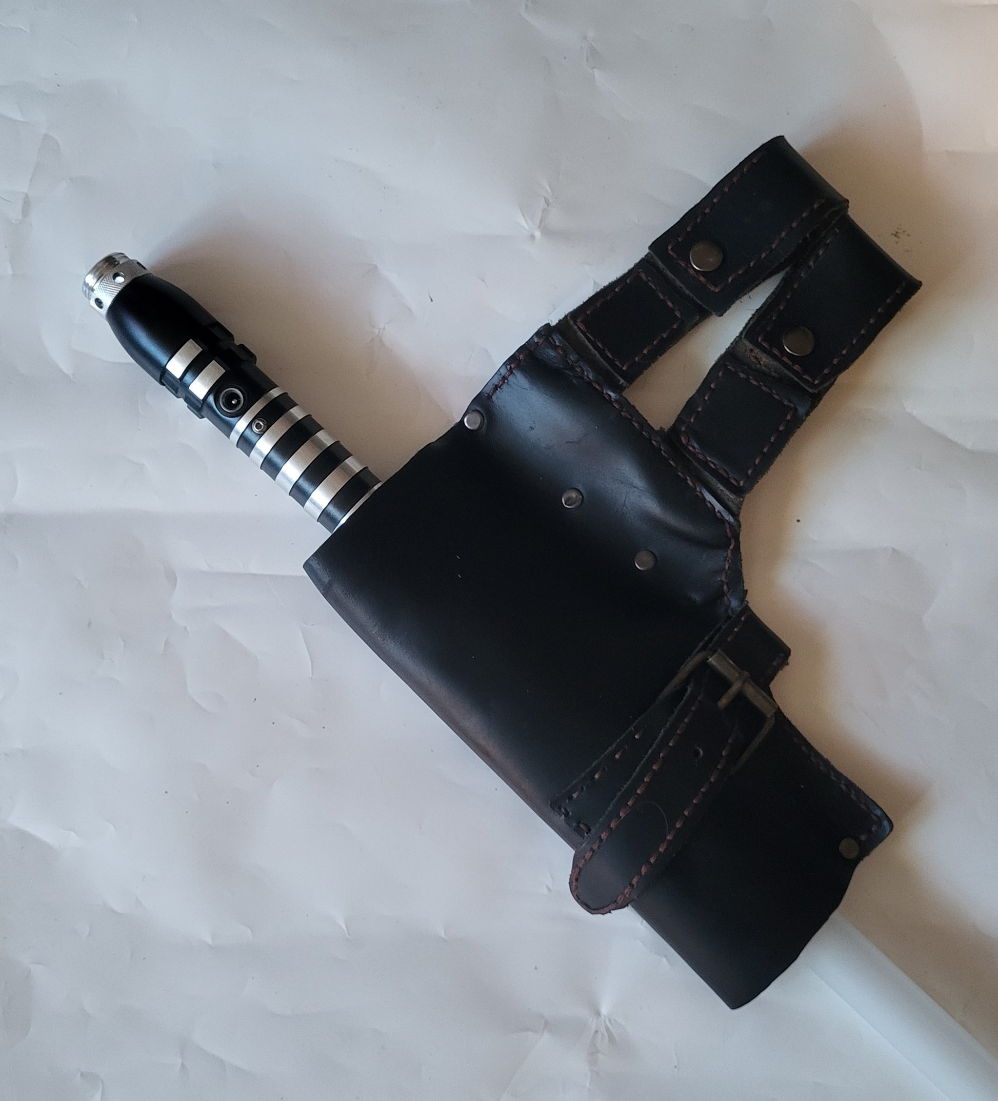 Umbrella Sheath/ Scabbard - Hat and  Skull Art 
