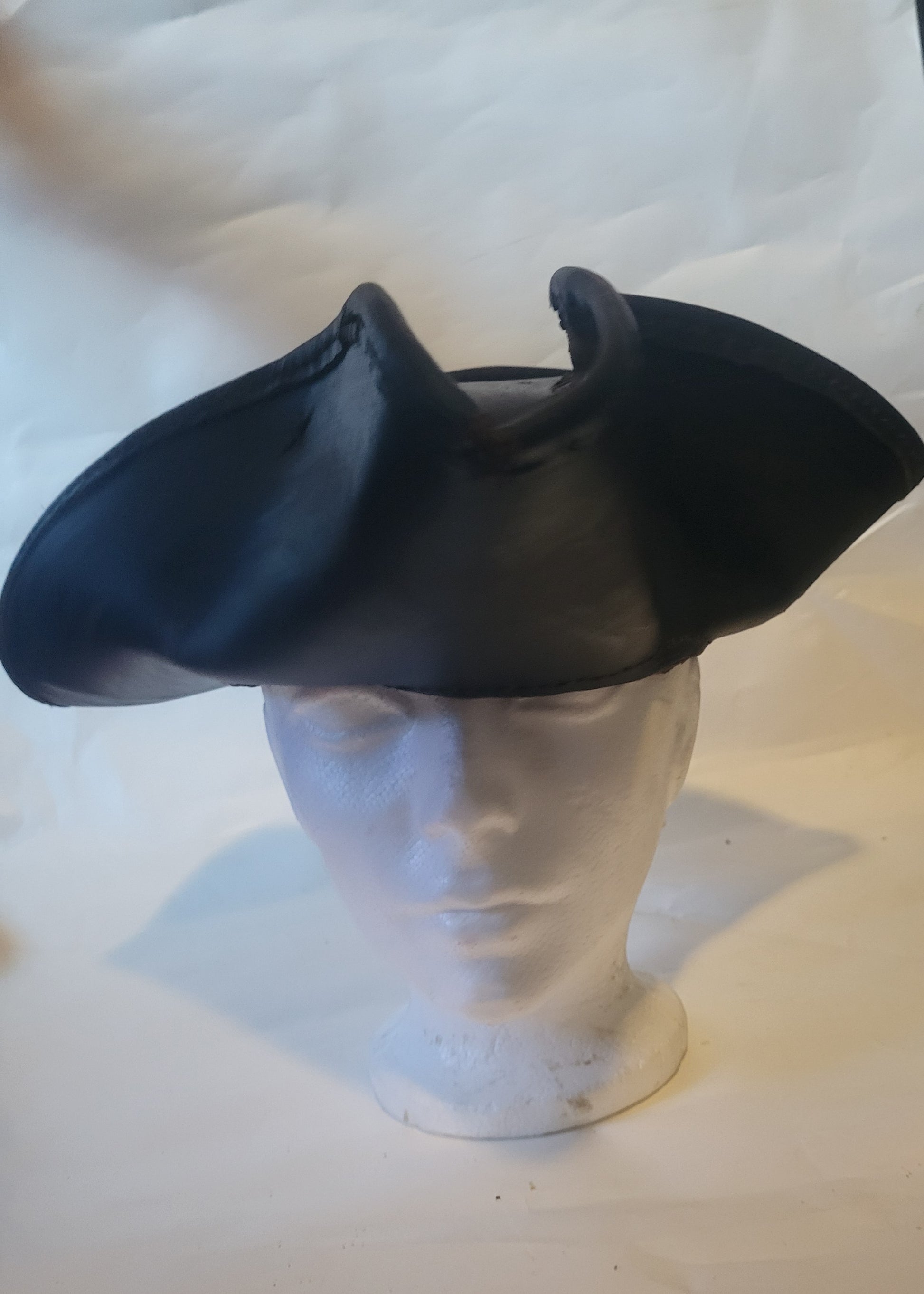 Masterfully Crafted Leather Pirate Hat - Hat and  Skull Art 