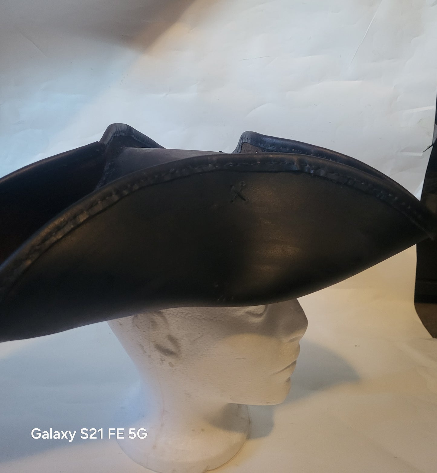 Masterfully Crafted Leather Pirate Hat - Hat and  Skull Art 