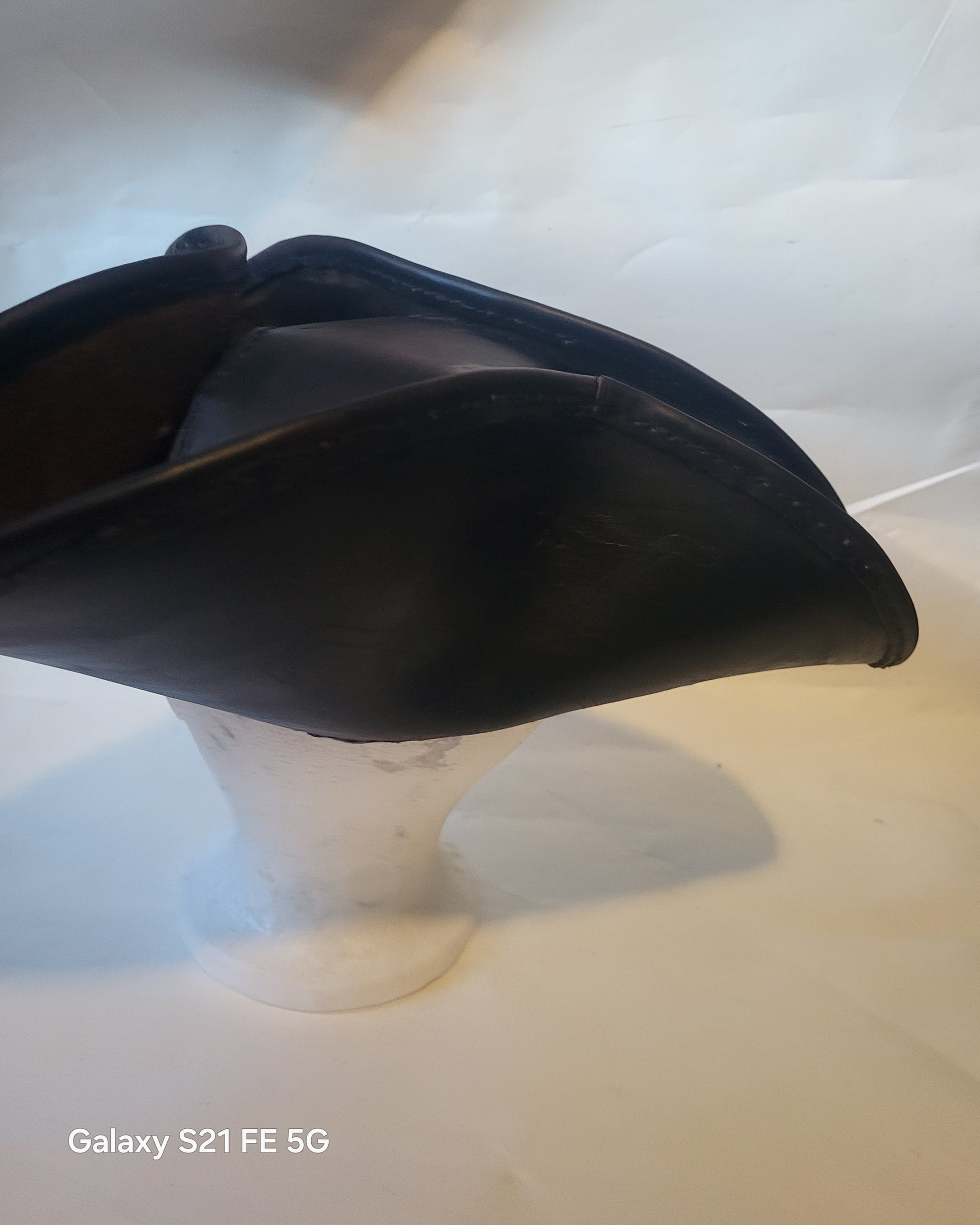 Masterfully Crafted Leather Pirate Hat - Hat and  Skull Art 