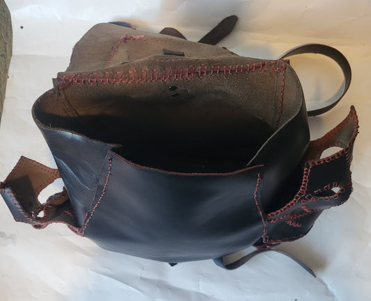 Fire Skull Backpack - Hat and  Skull Art 