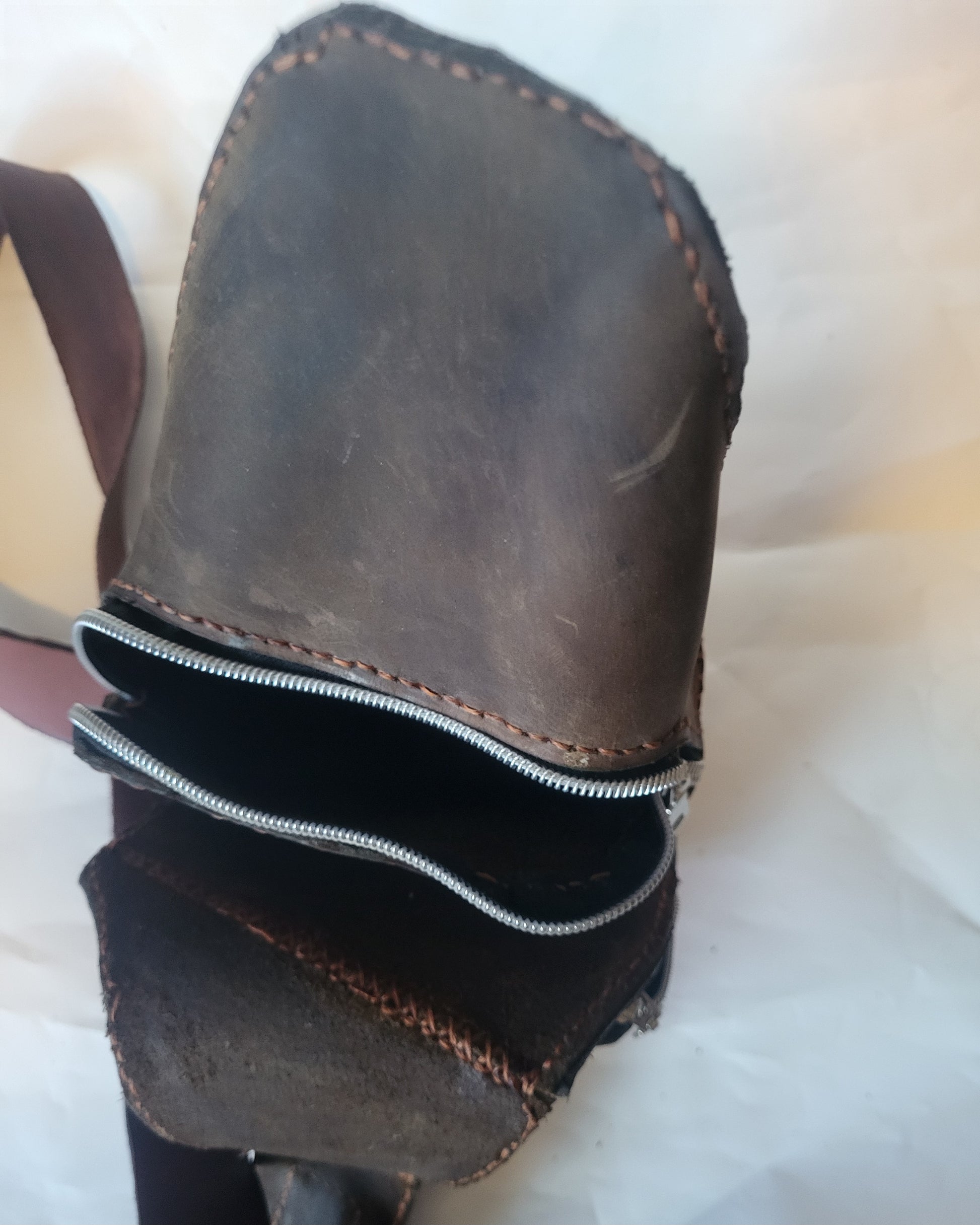 Handcrafted SB Foot Leather Tactical Sling Bag – Built to Endure" - Hat and  Skull Art 