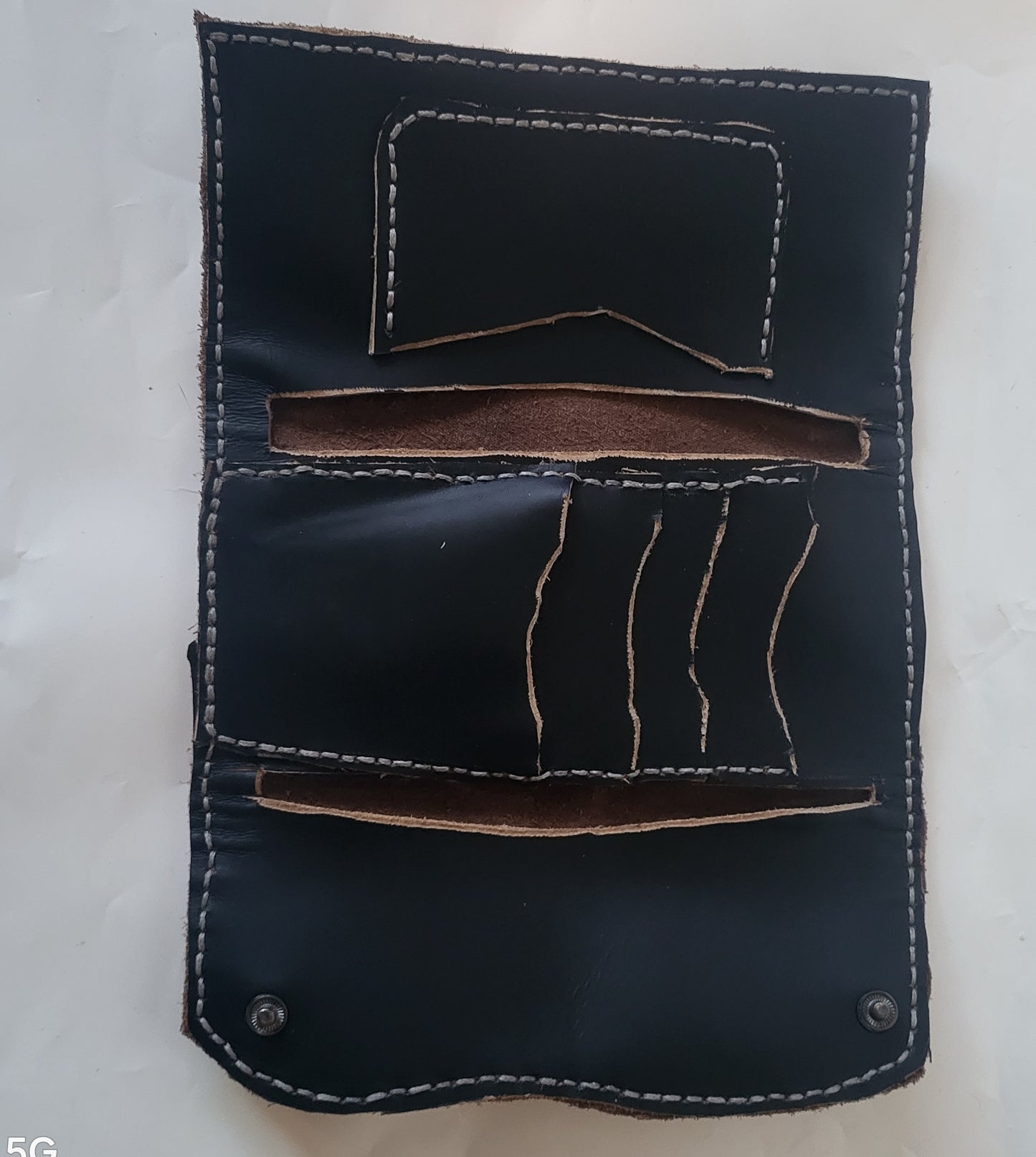 Exquisite Roper Leather Wallet – Custom Design by Hat & Skull Art - Hat and  Skull Art 