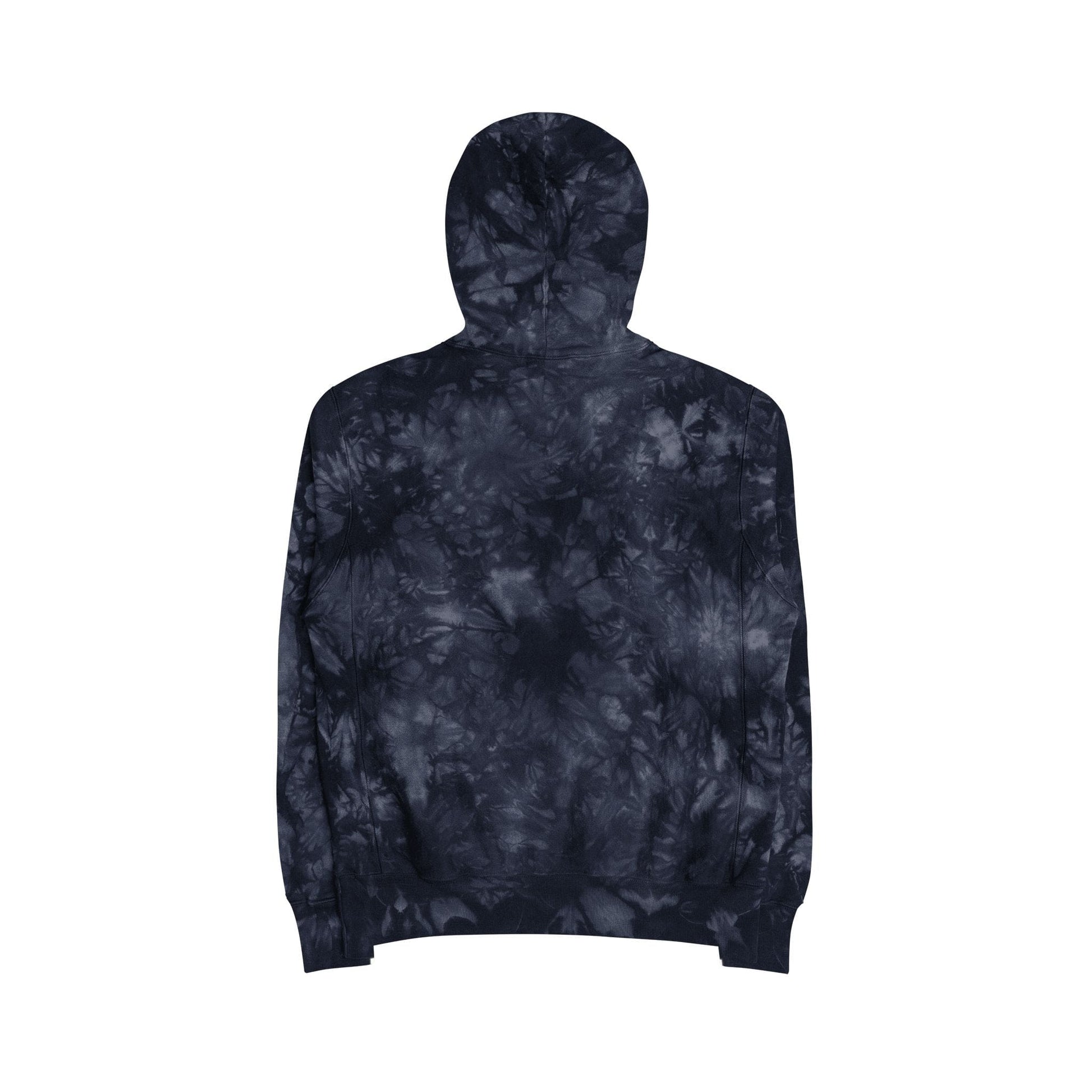 Unisex Tie-Dye Hoodie, Colorful Embroidered Sweatshirt, Trendy Streetwear, Cozy Gift for Him/Her, Fall Fashion Essential - Hat and  Skull Art 