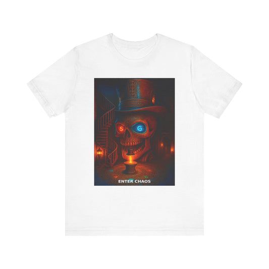 Enter Chaos – Gothic Skull & Top Hat Portal Print