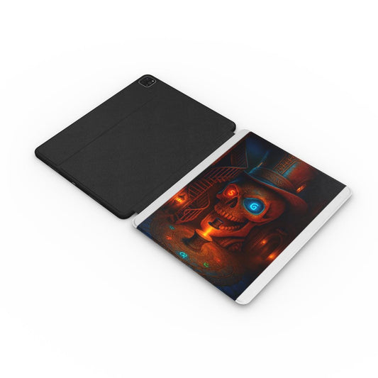 Apple iPad Case "Enter the Chaos" Gothic Skull