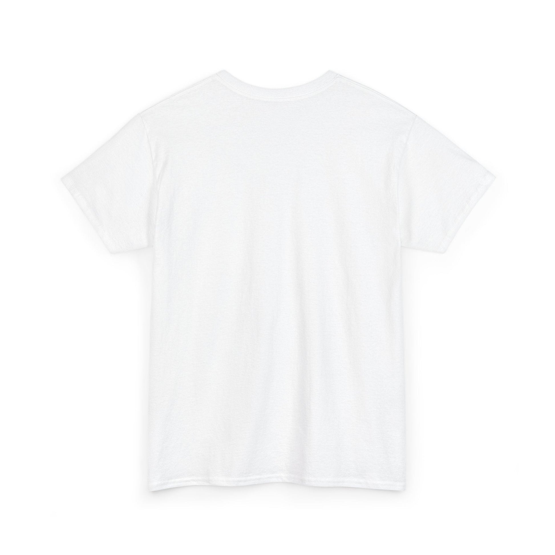 Unisex Heavy Cotton Tee - Hat and  Skull Art 