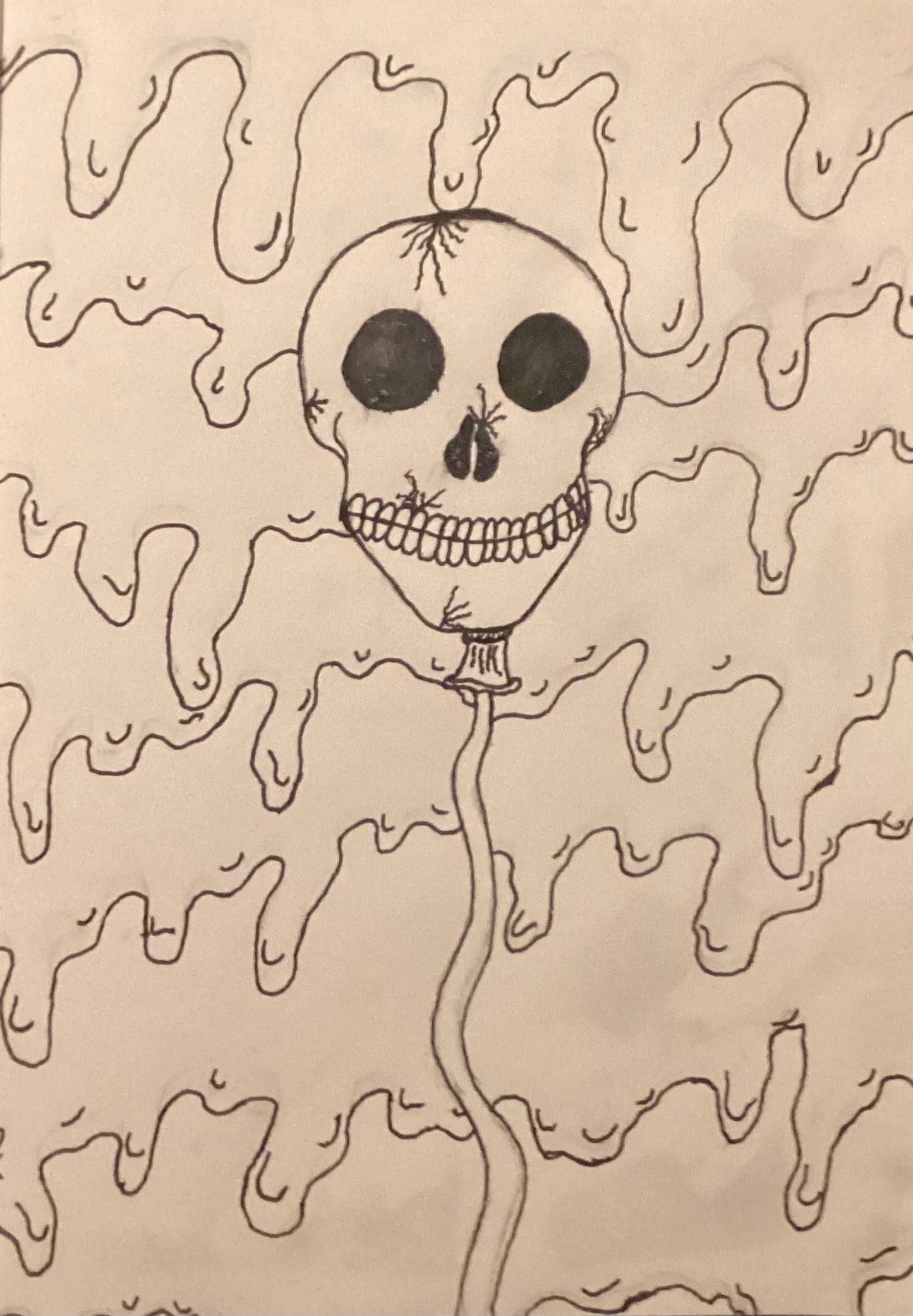 Custom Art Form Request - Hat and  Skull Art 