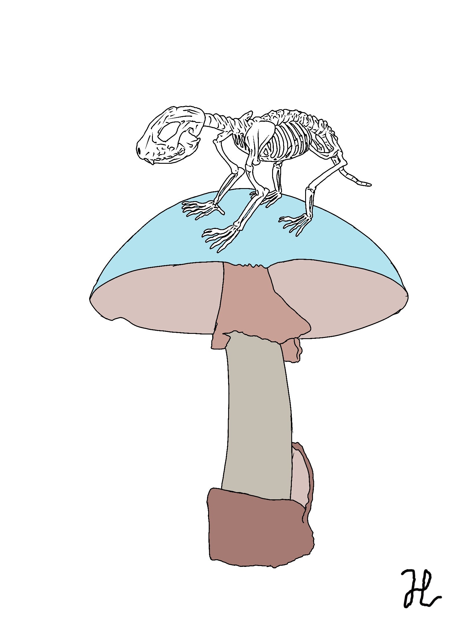 death cap kritters panda - Hat and  Skull Art 
