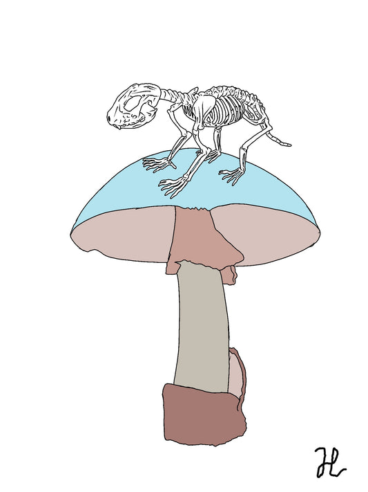 death cap kritters panda - Hat and  Skull Art 