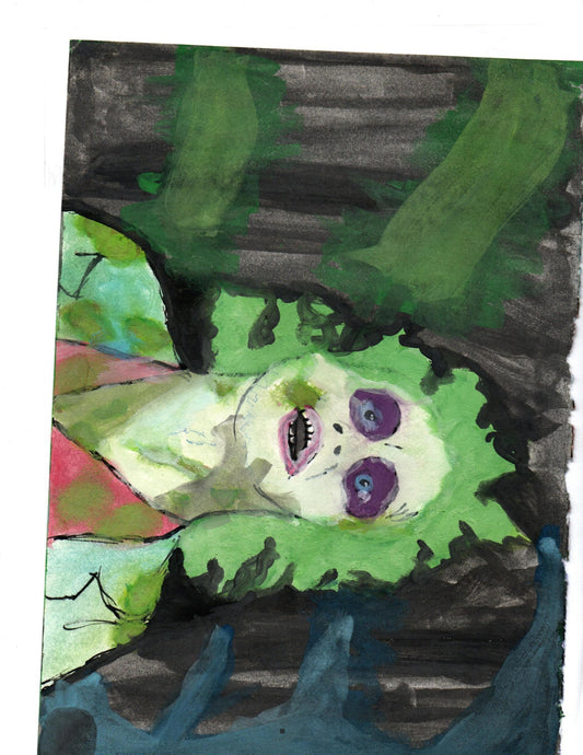 Beetlejuice 8x10 Fanart Print – Whimsical Horror Cult Classic Decor - Hat and  Skull Art 