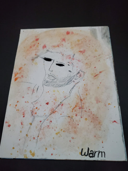 “Hellbound Beauty” – Supernatural Demon 8x14 Watercolor Print - Hat and  Skull Art 