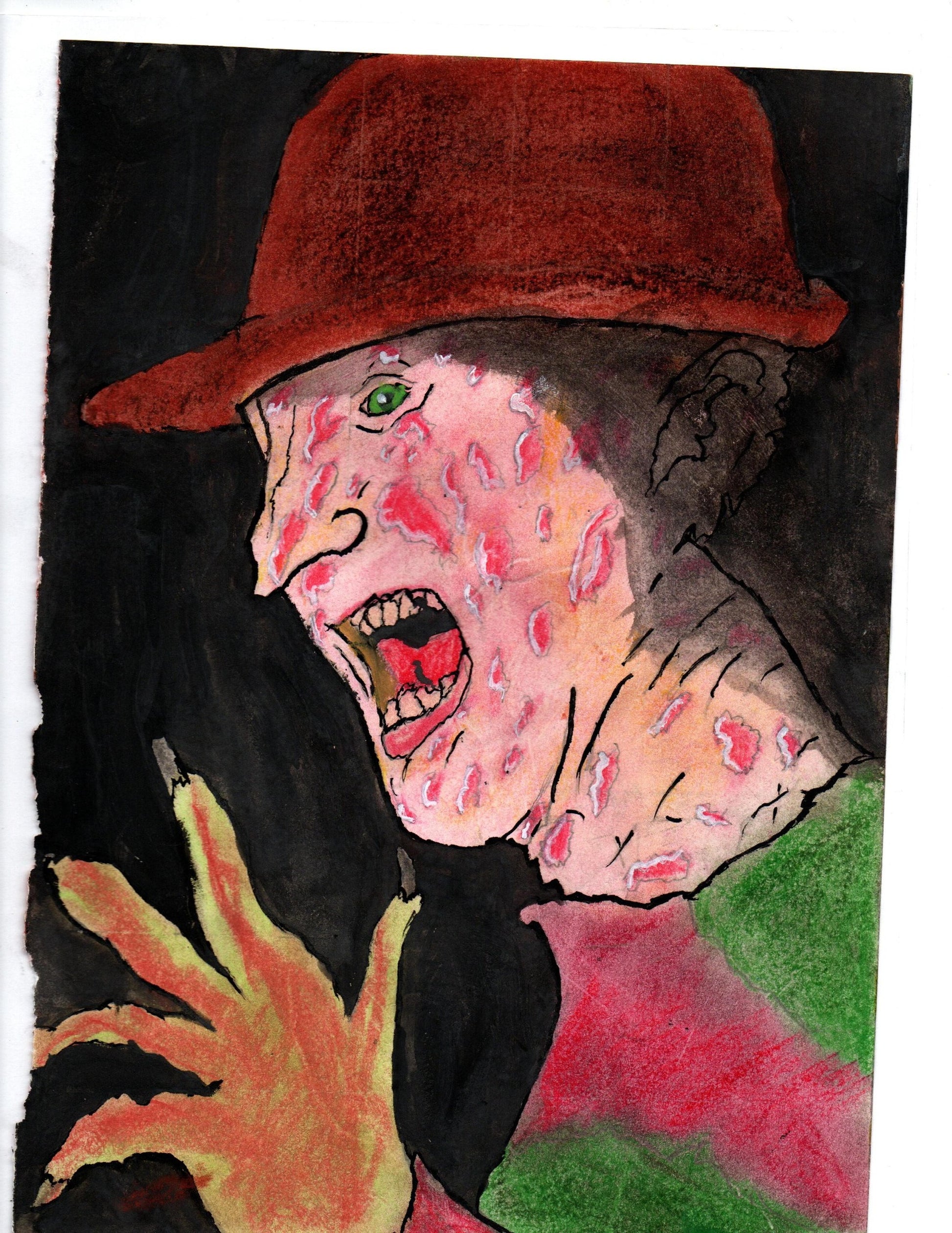 Halloween Horror Art Collection Book – Signed Limited Edition by Hat & Skull Art - Hat and  Skull Art 