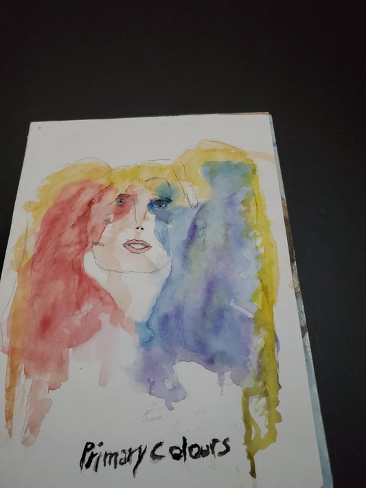 Harley Quinn Watercolor Fanart Print – 8x14 Hand-Painted Original by Hat - Hat and  Skull Art 