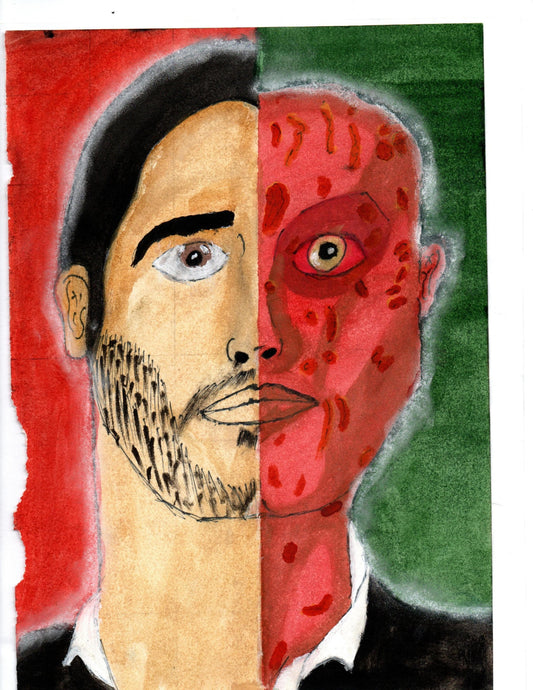 Lucifer 8x10 Art Print – Fallen Angel & Occult-Inspired Fanart Painting - Hat and  Skull Art 