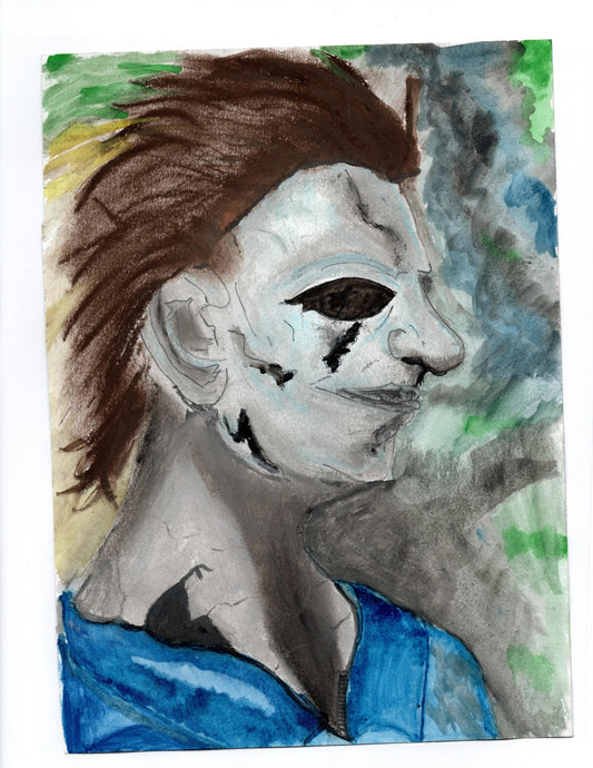 Michael Myers 8x10 – Halloween Horror Fanart Print by Hat - Hat and  Skull Art 