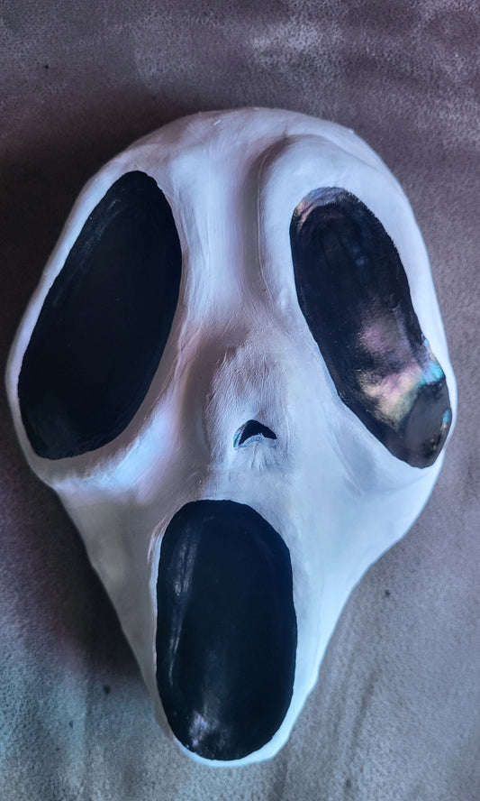 Scare Mask – Handcrafted Leather Horror Mask for Cosplay, Haunts & Dark Artwear