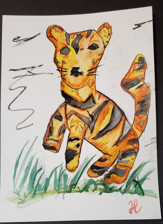 Winnie the Pooh Watercolor Fan Art Collection – Hand-Painted Prints by Hat & Skull - Hat and  Skull Art 