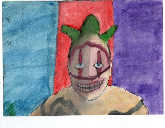 Twisty mott 8x10 - Hat and  Skull Art 